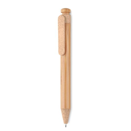 Pen van tarwestro en bamboe - Afbeelding 3
